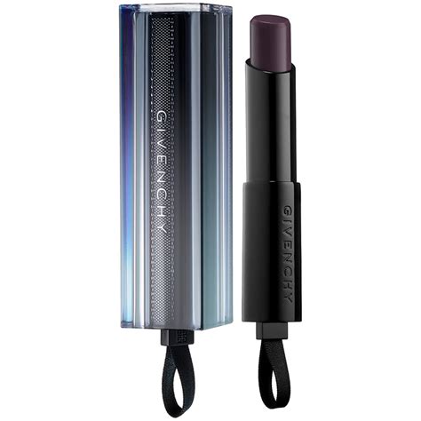 dupe for givenchy rouge interdit vinyl color enhancing lipstick noir|givenchy color enhancing lipstick.